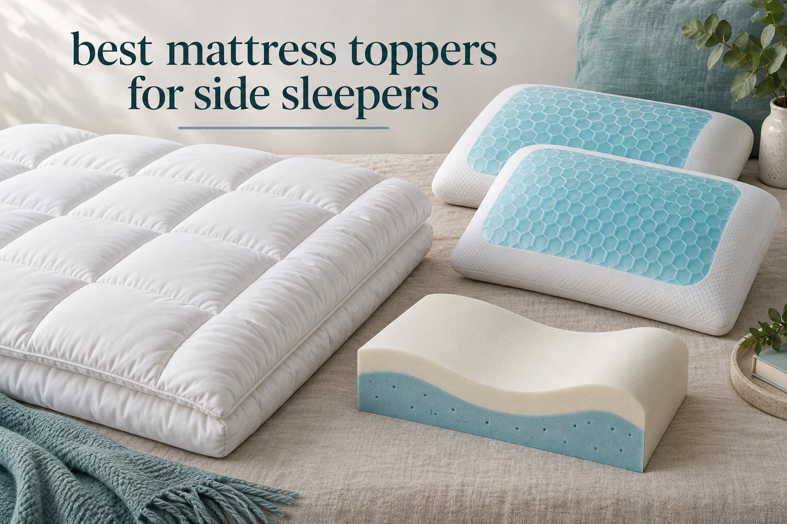 best mattress toppers for side sleepers