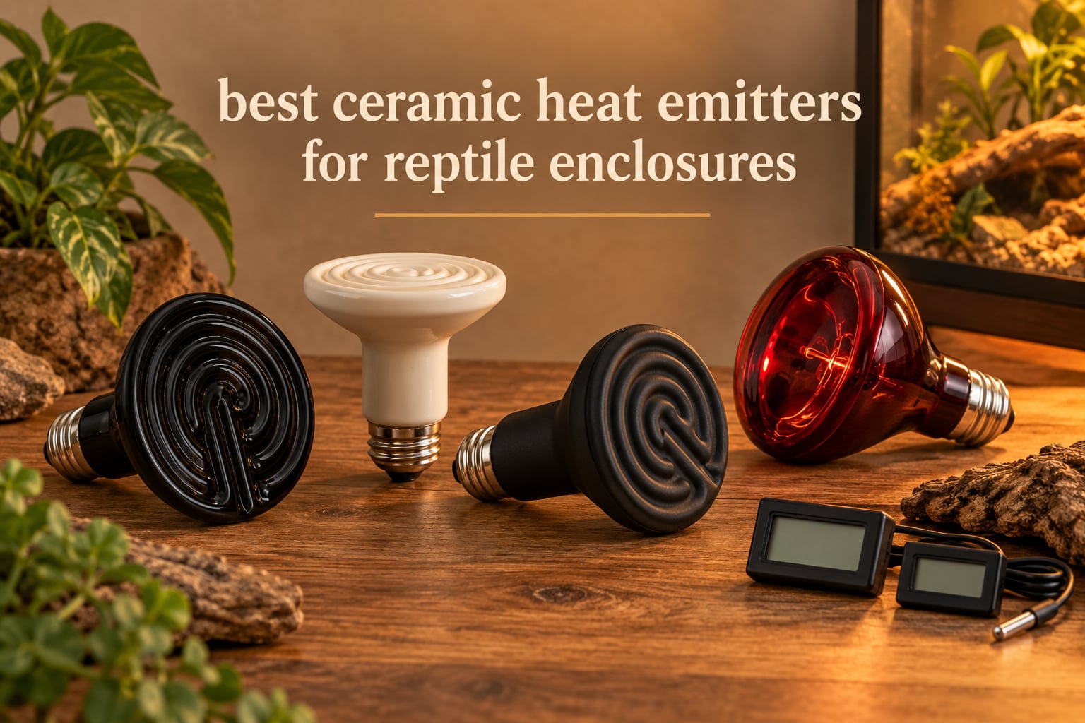best ceramic heat emitters for reptile enclosures