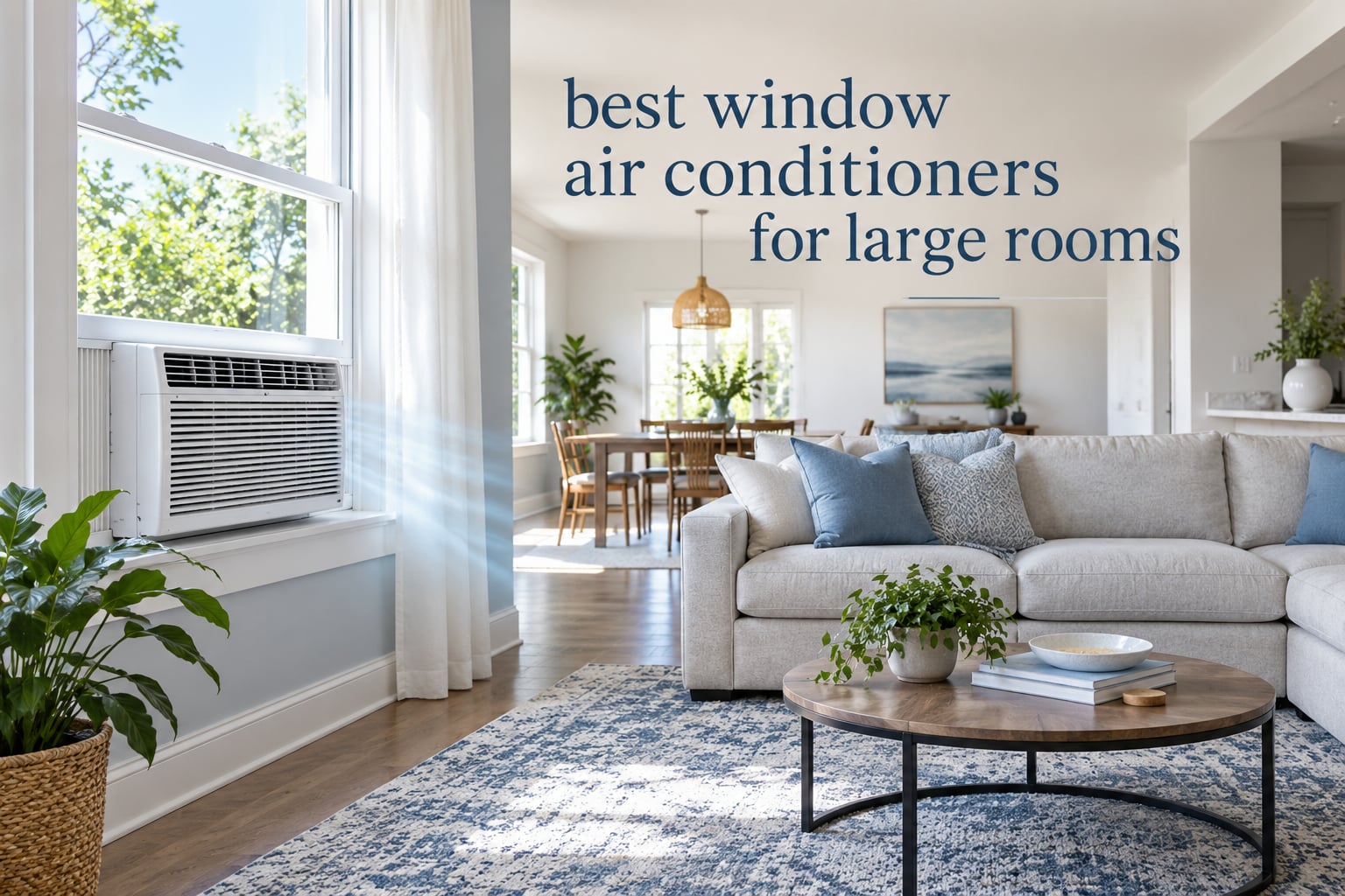 best window air conditioners for large rooms