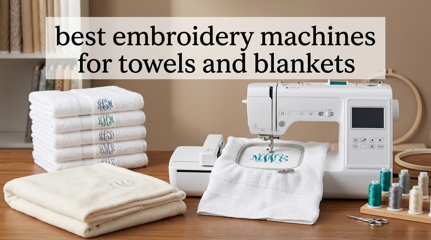 best embroidery machines for towels and blankets