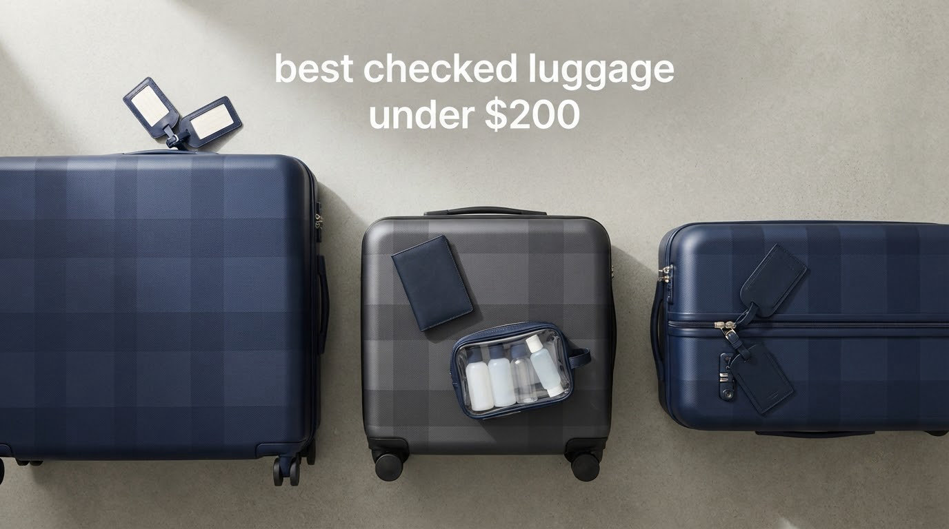 best checked luggage under $200