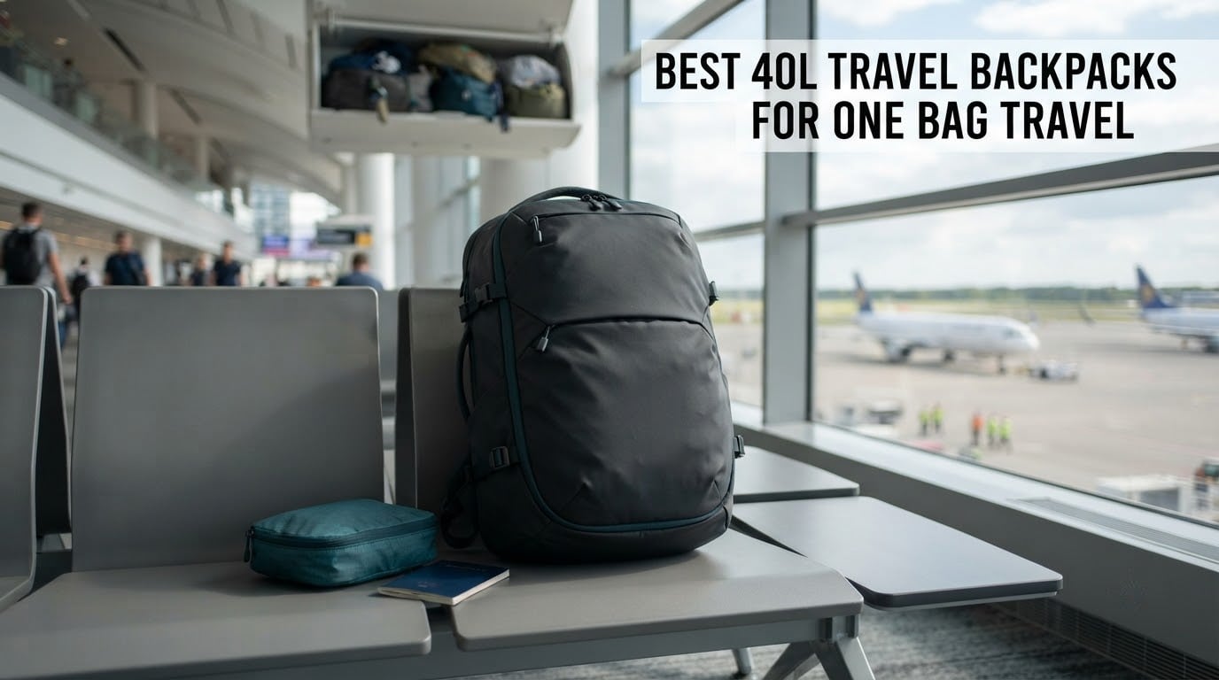 best 40l travel backpacks for one bag travel