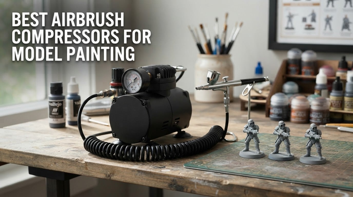 best airbrush compressors for model painting