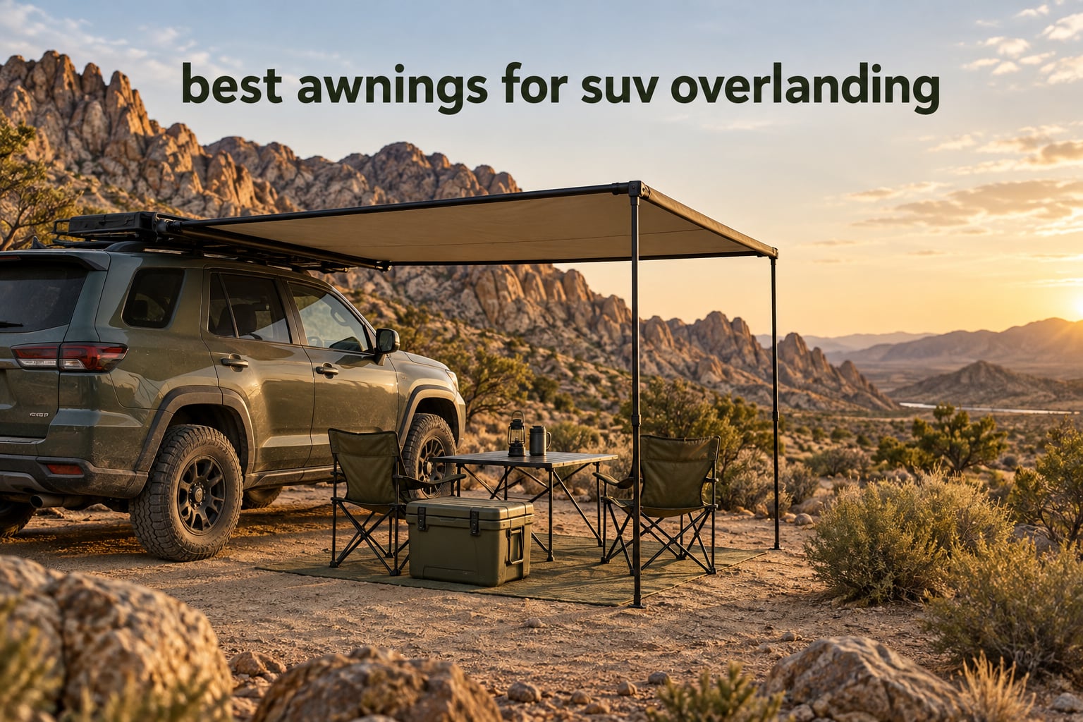 best awnings for suv overlanding