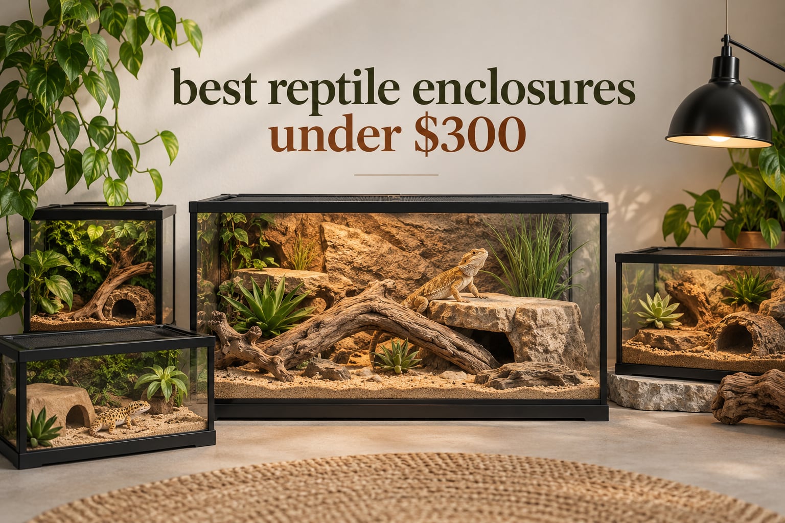 best reptile enclosures under $300