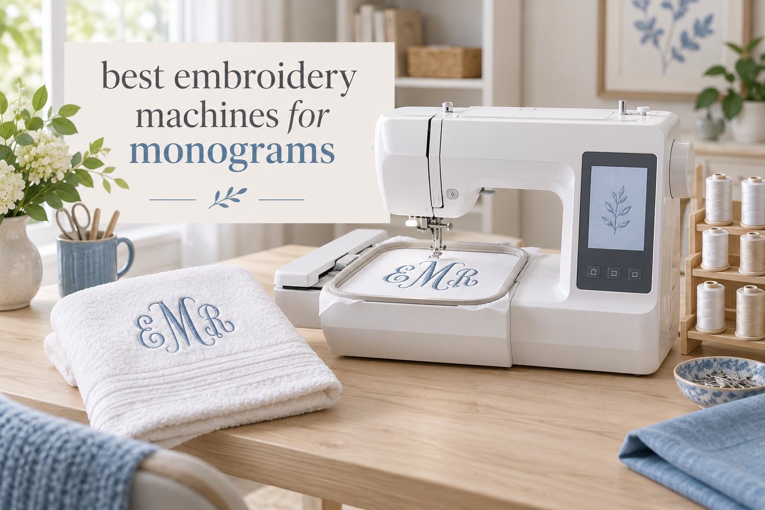 best embroidery machines for monograms