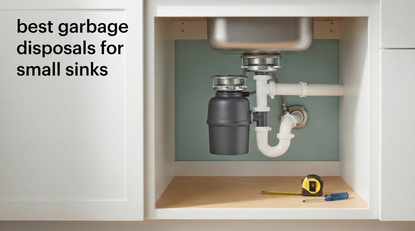 best garbage disposals for small sinks