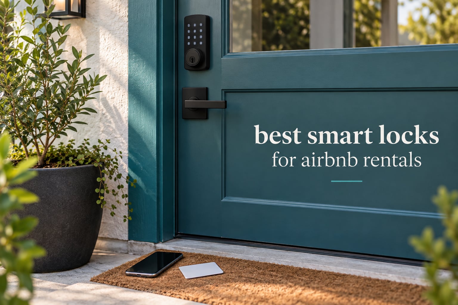 best smart locks for airbnb rentals
