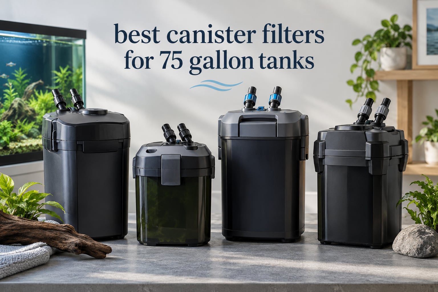 best canister filters for 75 gallon tanks