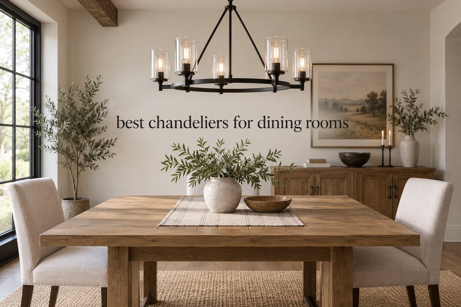 best chandeliers for dining rooms