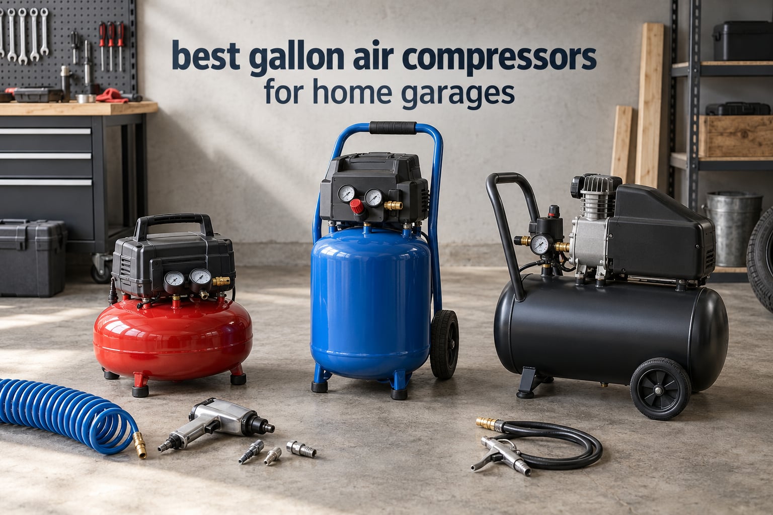 best 60 gallon air compressors for home garages