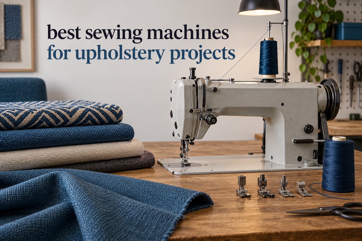 best sewing machines for upholstery projects