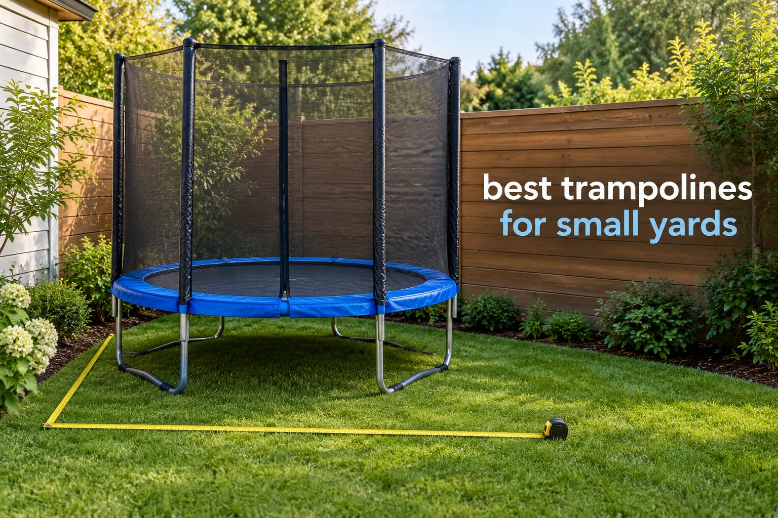 best trampolines for small yards