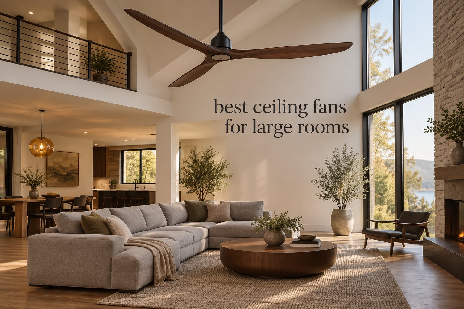 best ceiling fans for large rooms