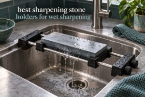 best sharpening stone holders for wet sharpening
