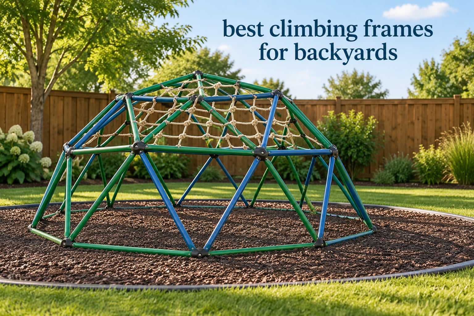 best climbing frames for backyards