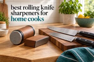 best rolling knife sharpeners for home cooks