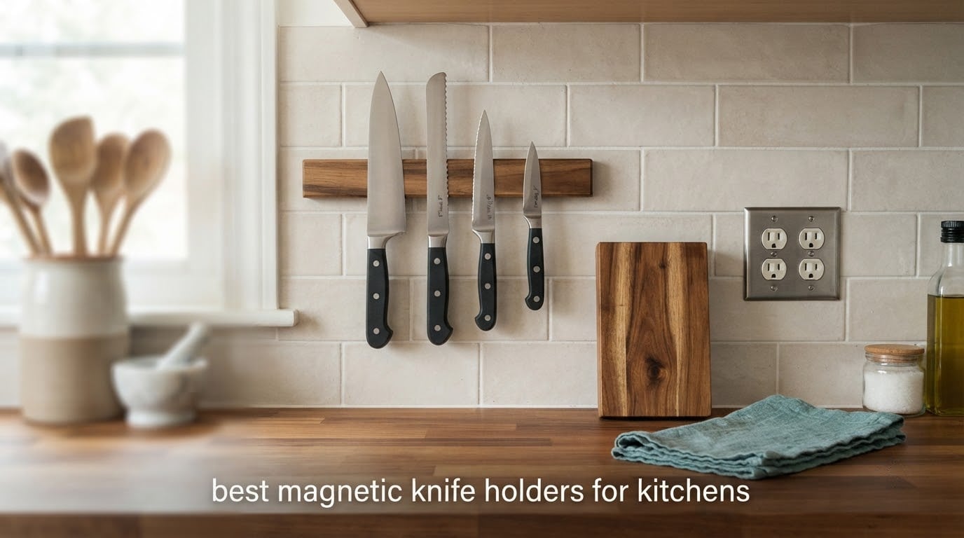 best magnetic knife holders for kitchens