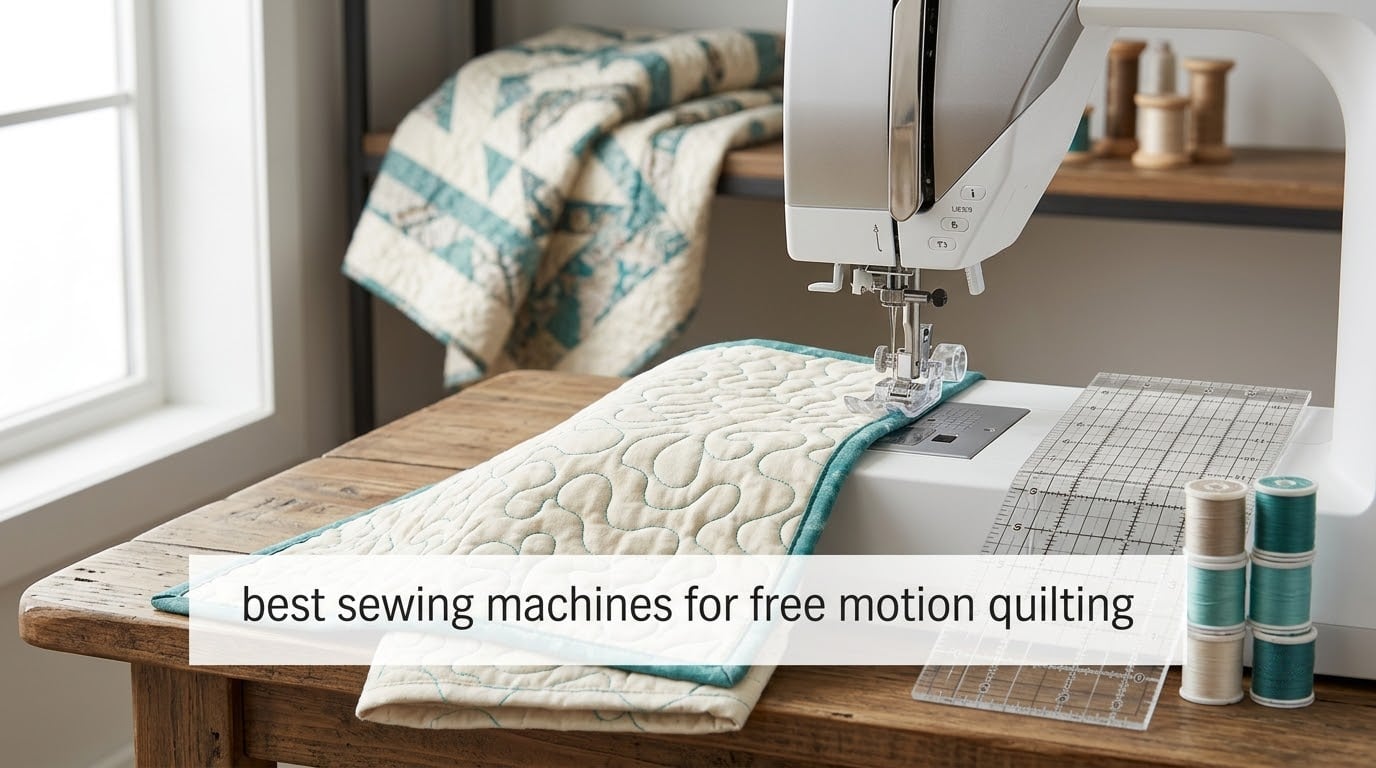 best sewing machines for free motion quilting