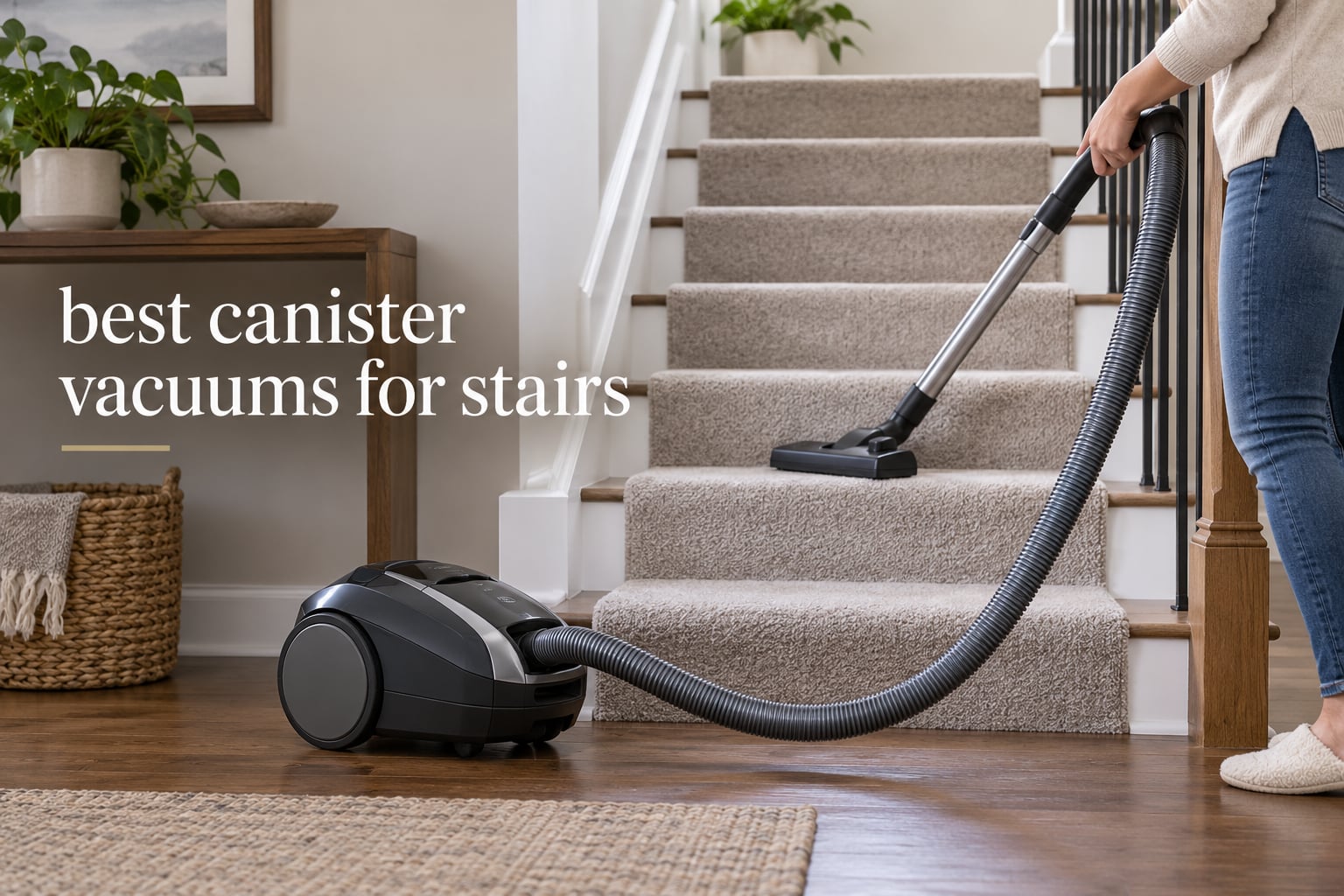 best canister vacuums for stairs