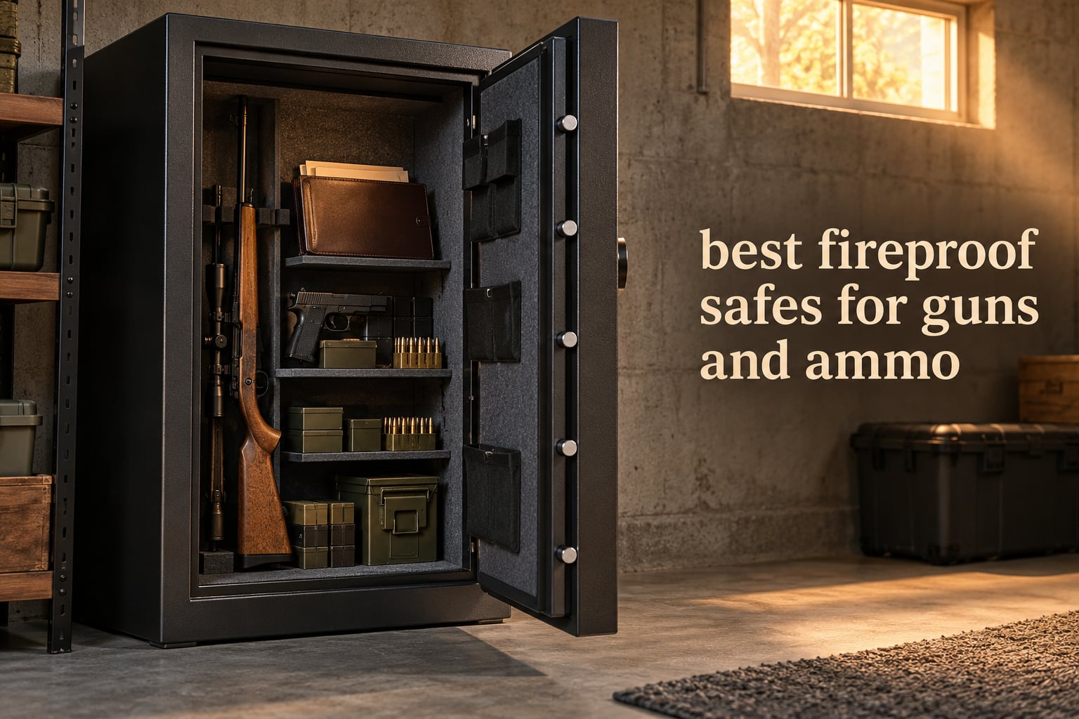 best fireproof safes for guns and ammo