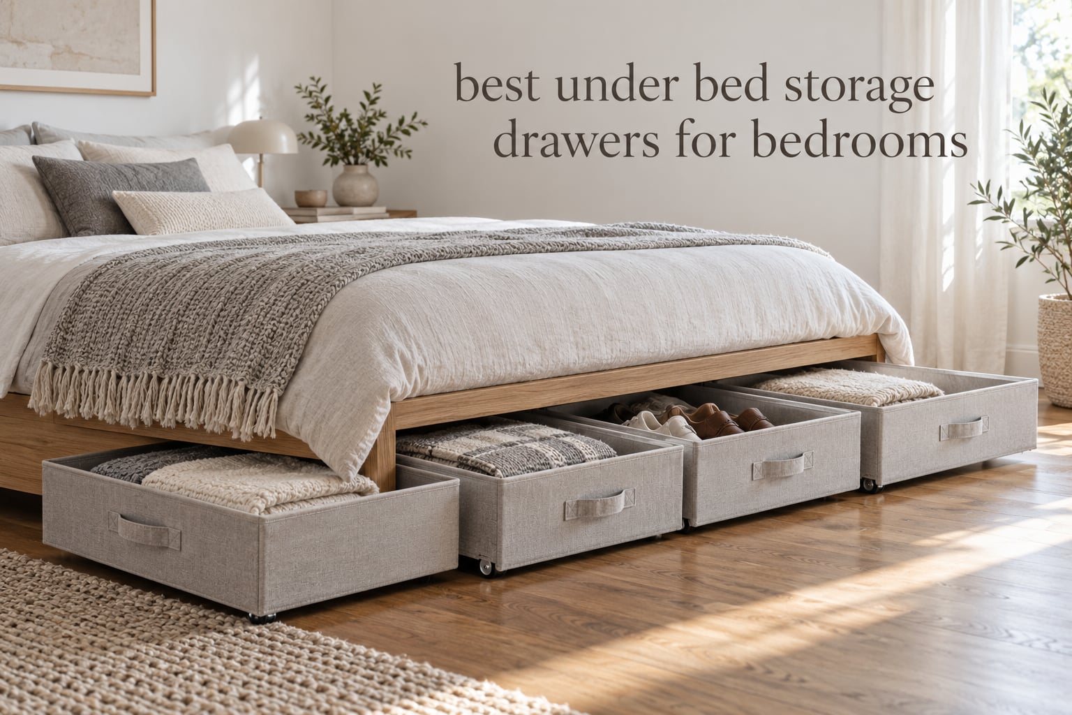 best under bed storage drawers for bedrooms