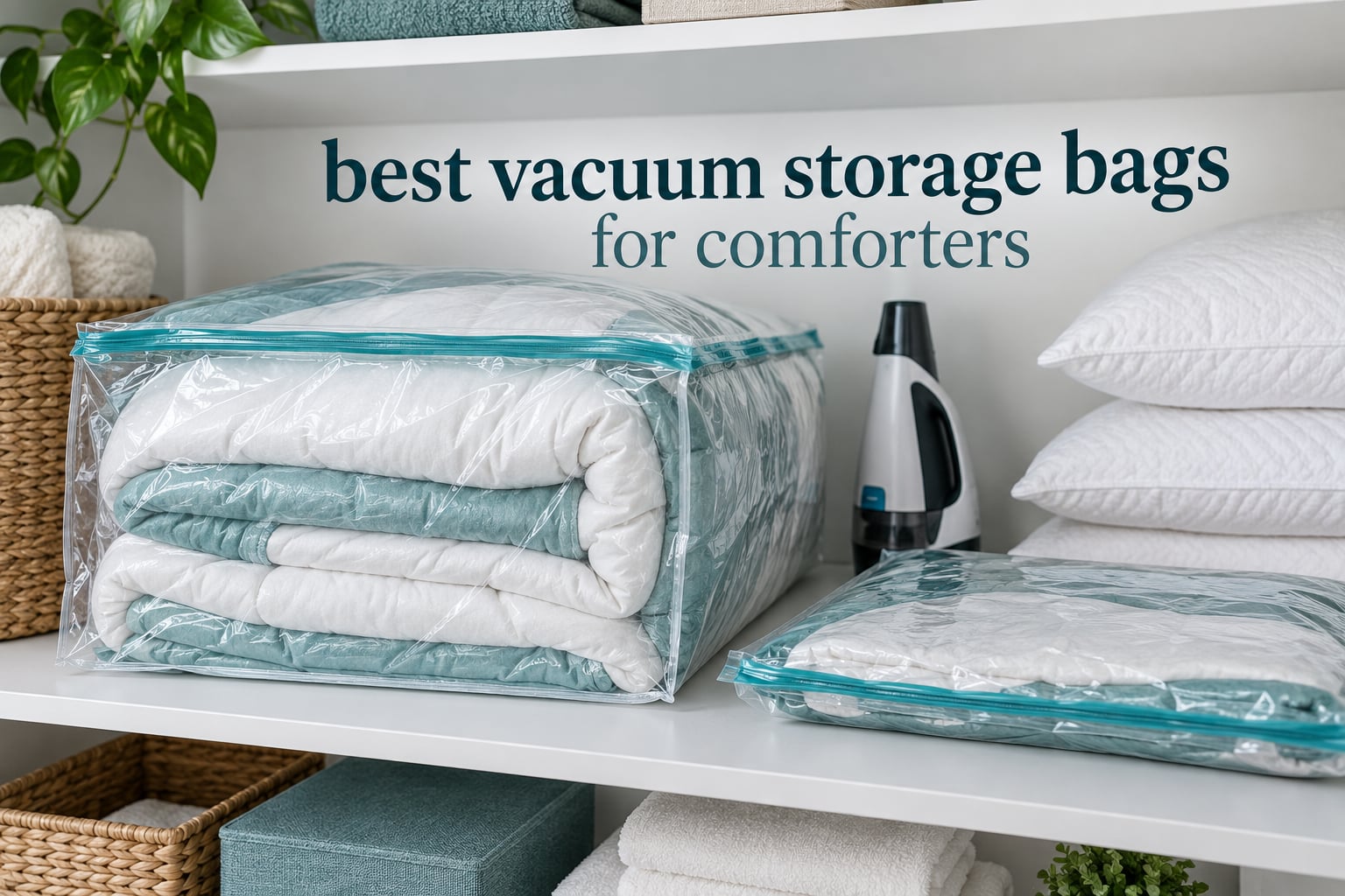 best vacuum storage bags for comforters