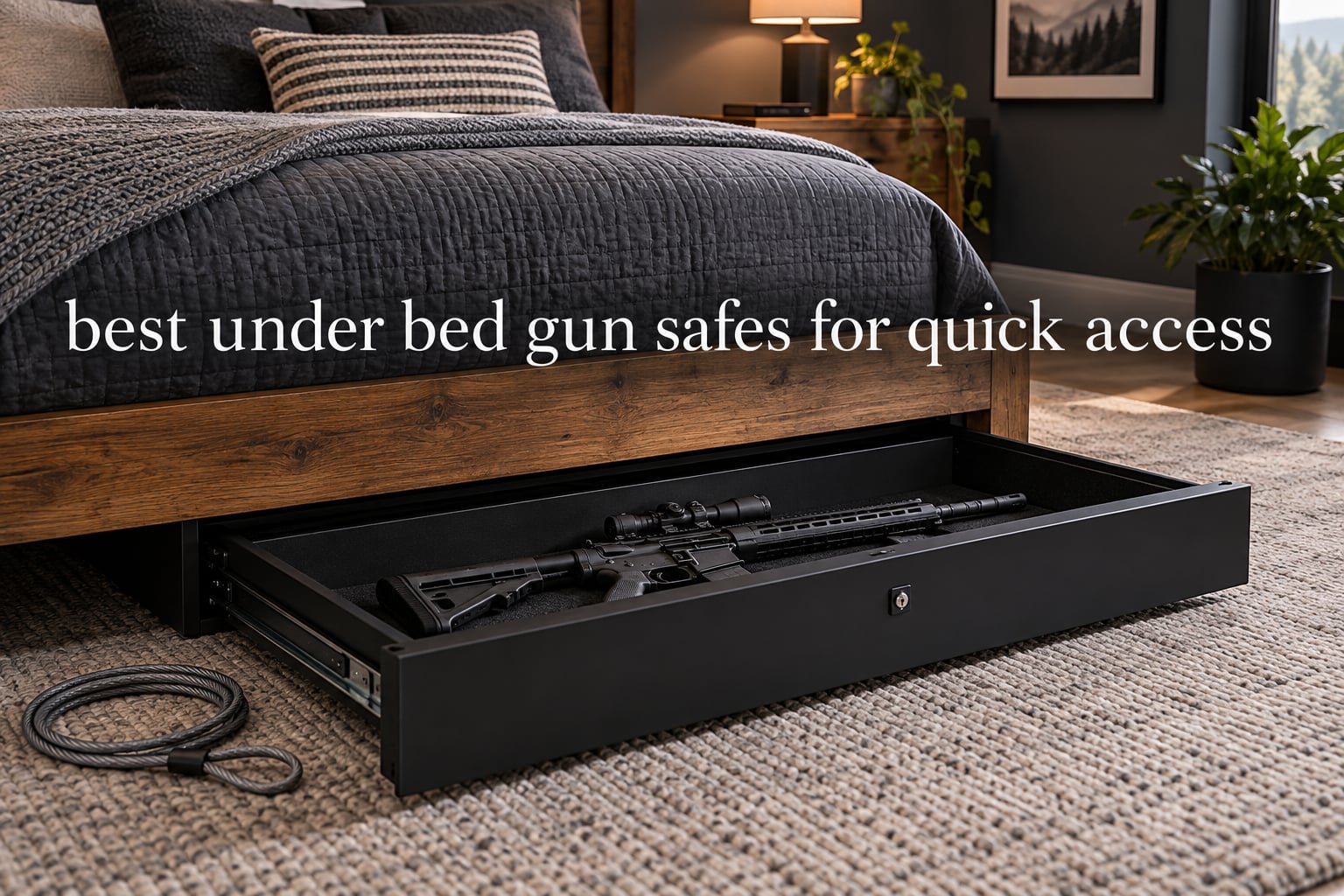 best under bed gun safes for quick access
