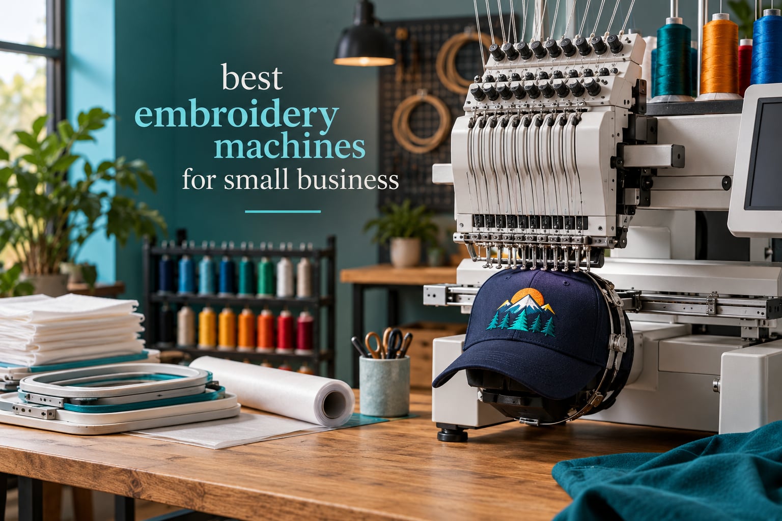 best embroidery machines for small business