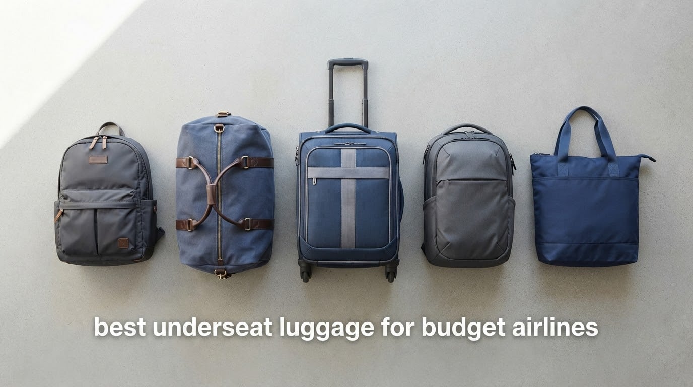 best underseat luggage for budget airlines