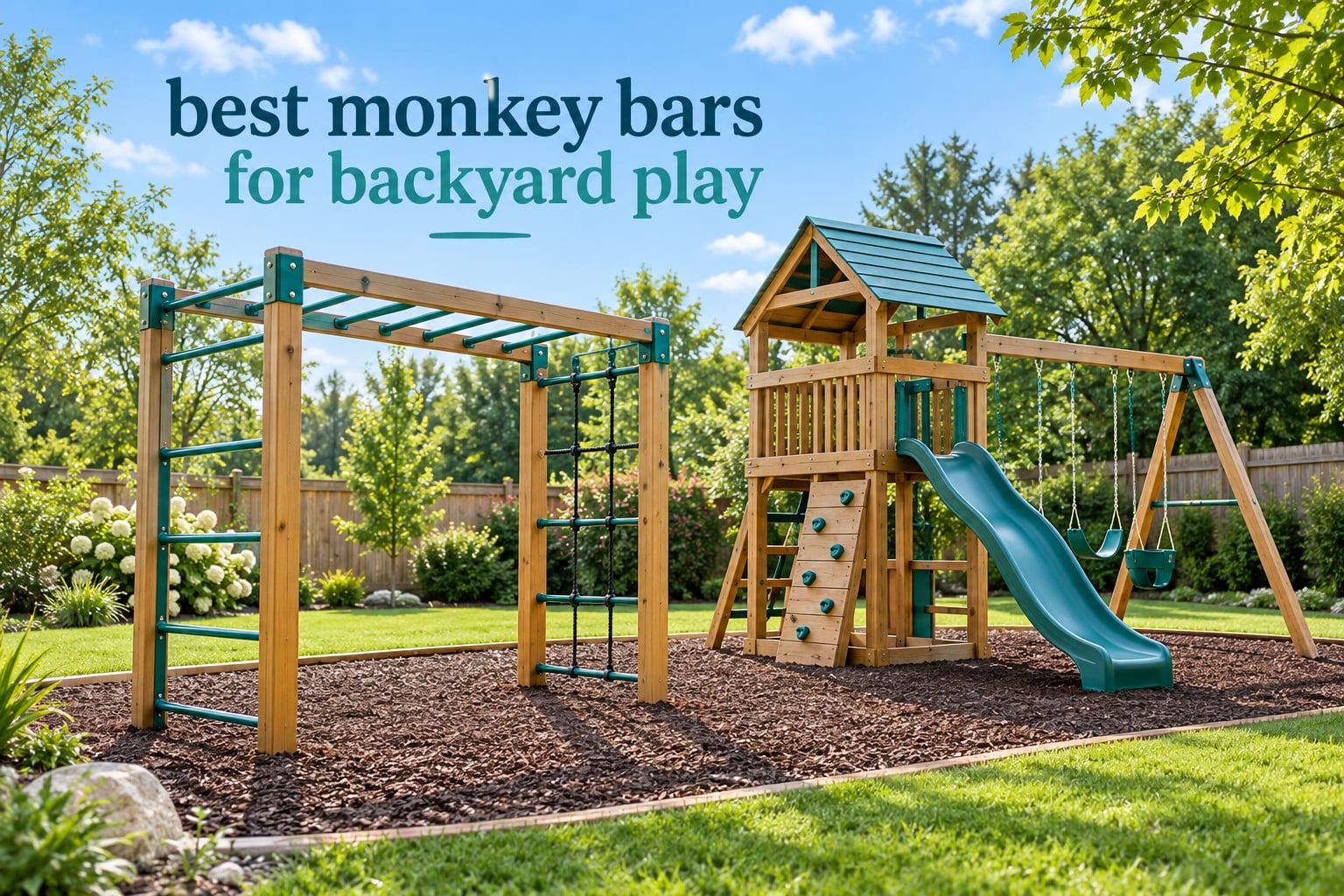 best monkey bars for backyard play