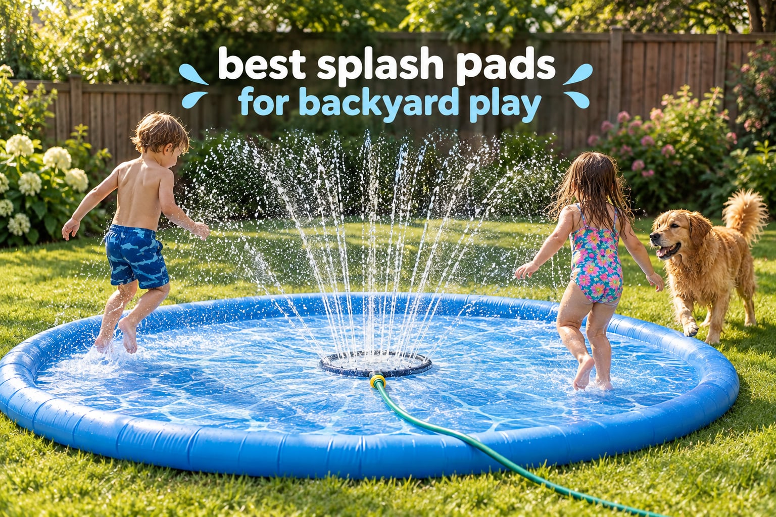 best splash pads for backyard play