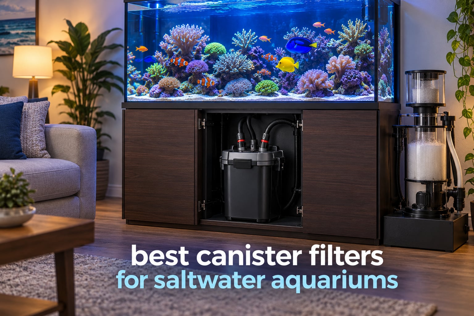 best canister filters for saltwater aquariums
