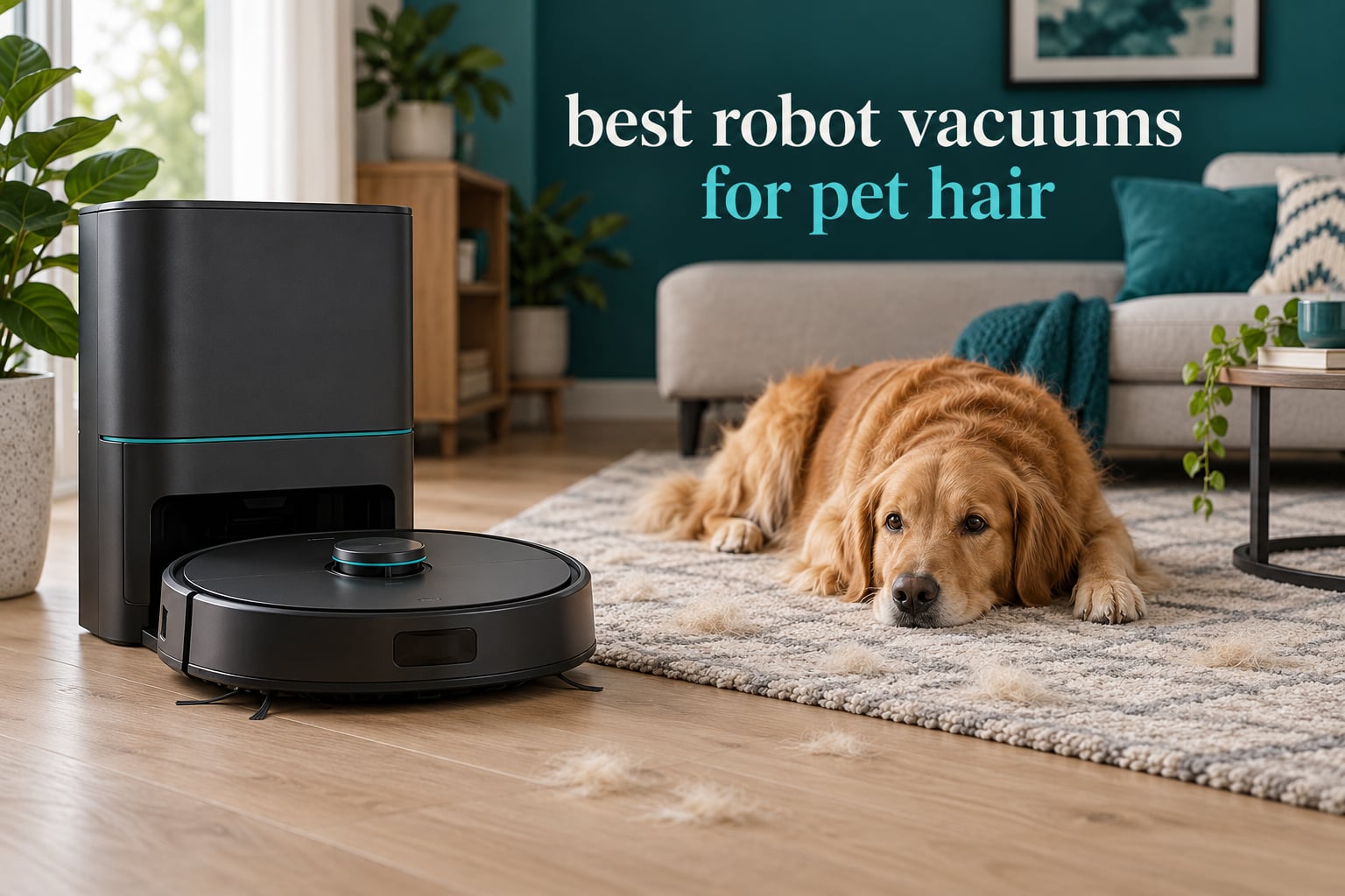 best robot vacuums for pet hair