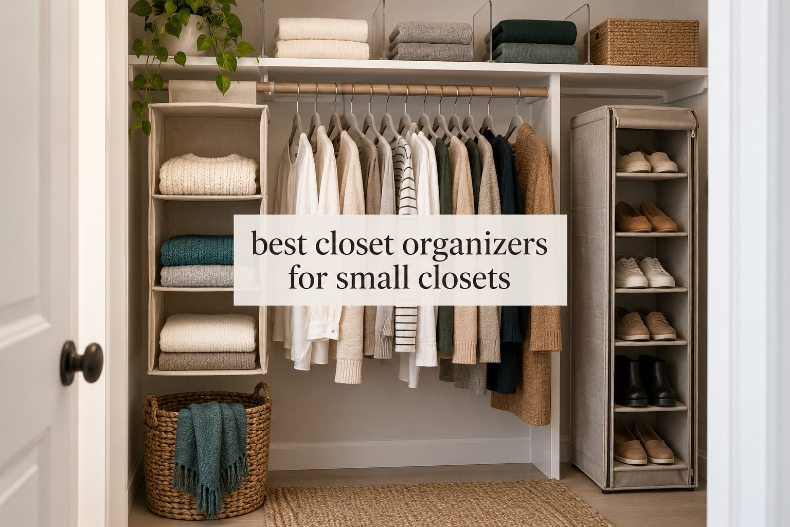 best closet organizers for small closets