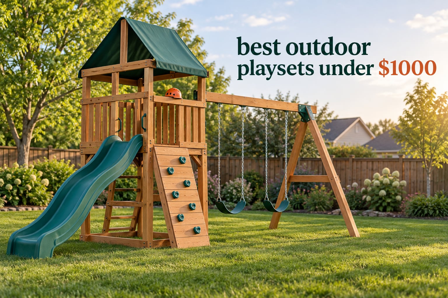 best outdoor playsets under $1000