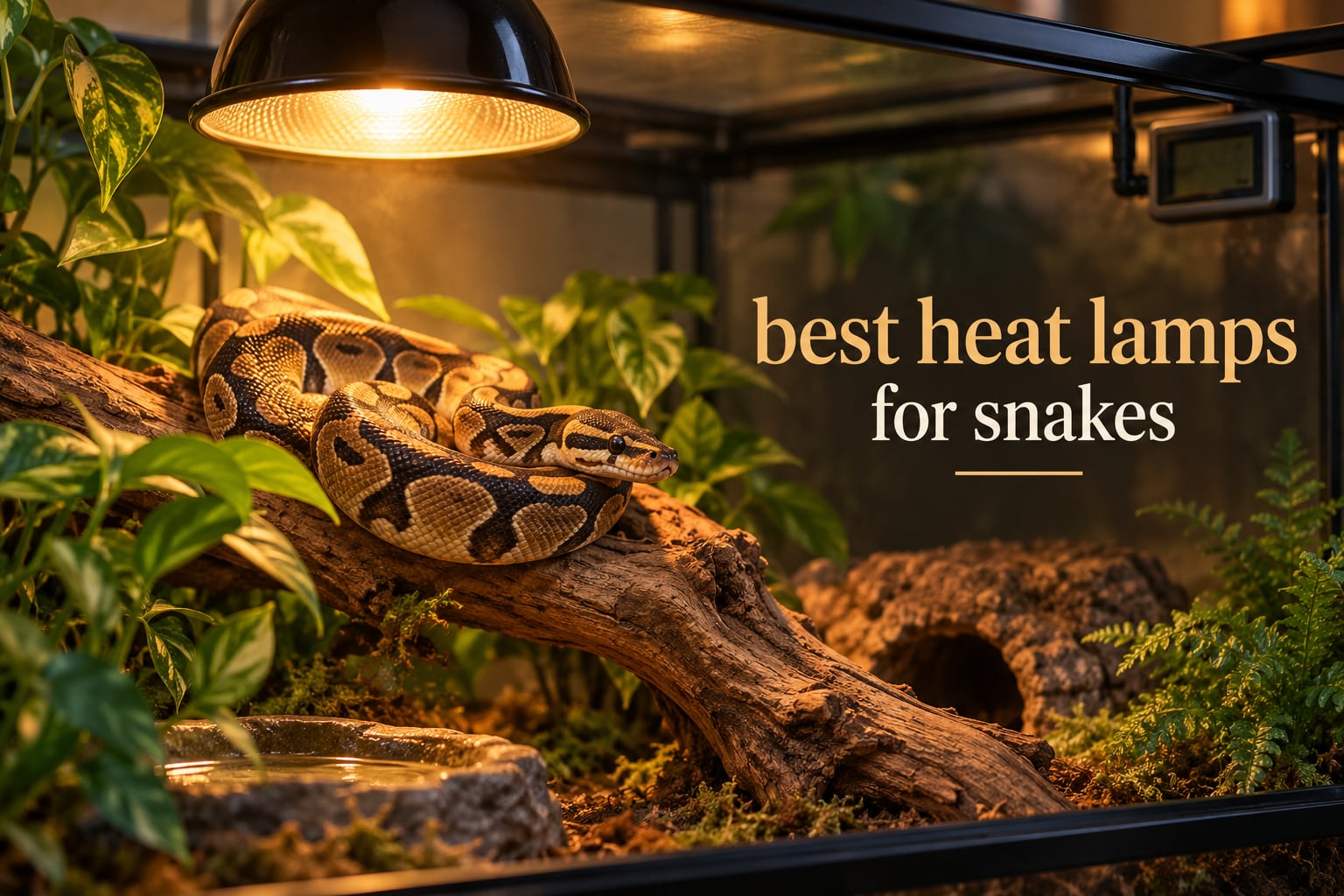 best heat lamps for snakes