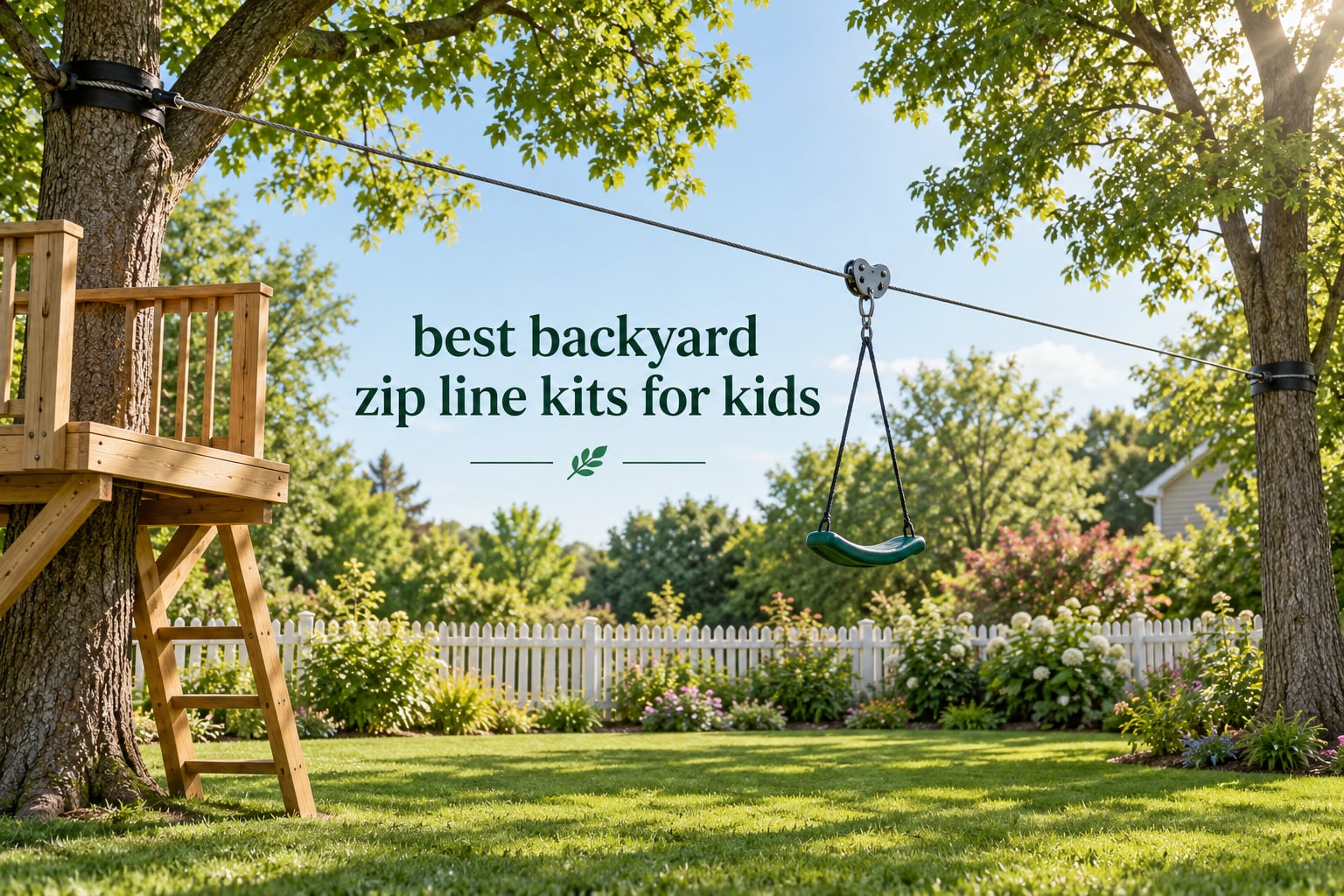best backyard zip line kits for kids