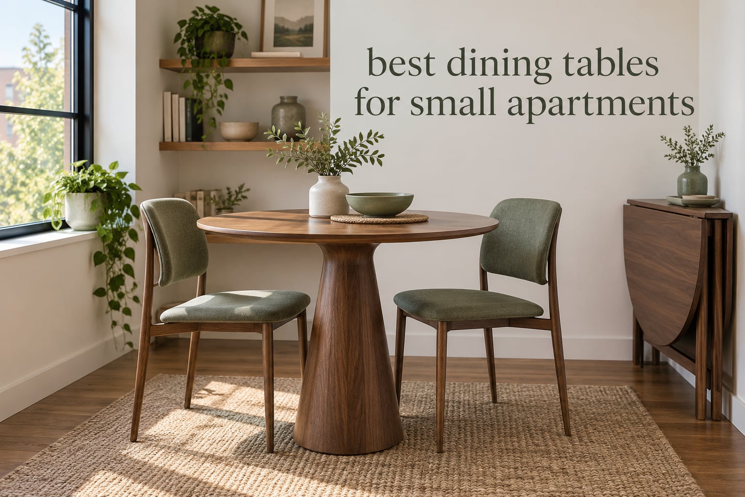 best dining tables for small apartments