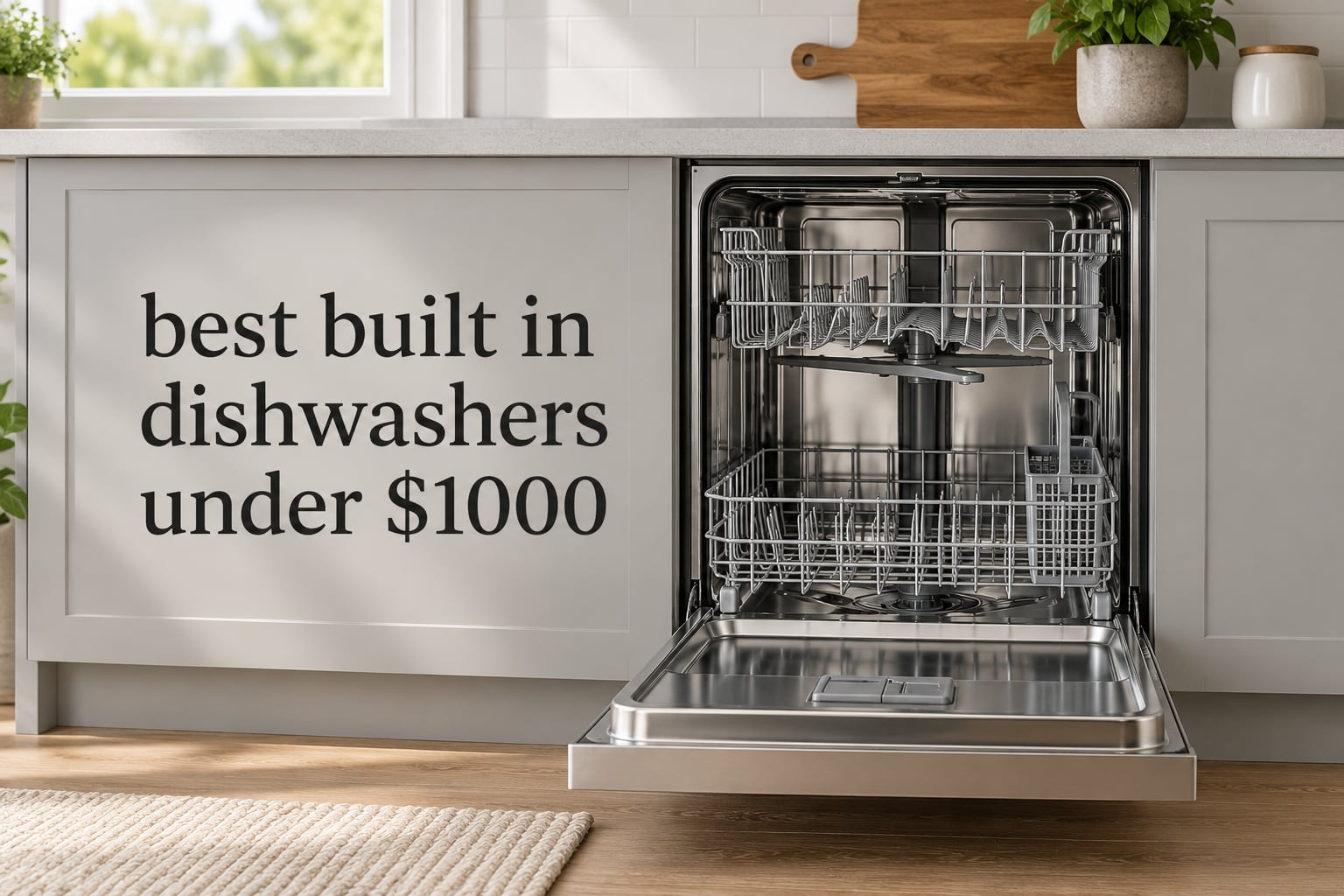 best built in dishwashers under $1000