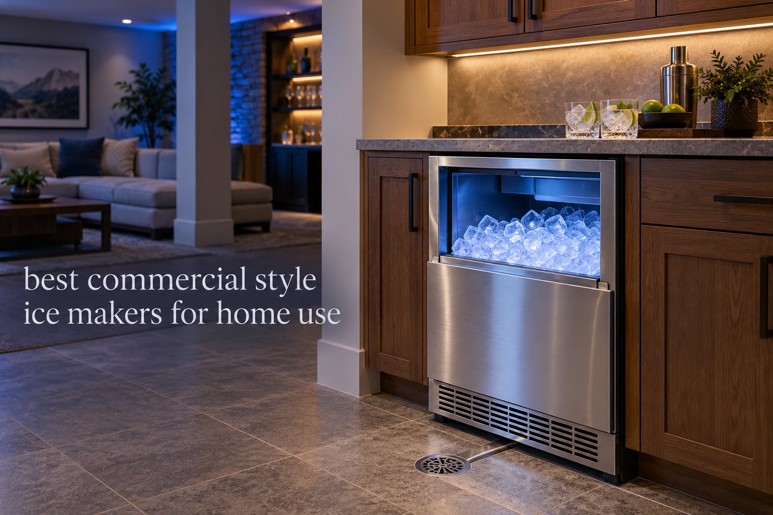 best commercial style ice makers for home use