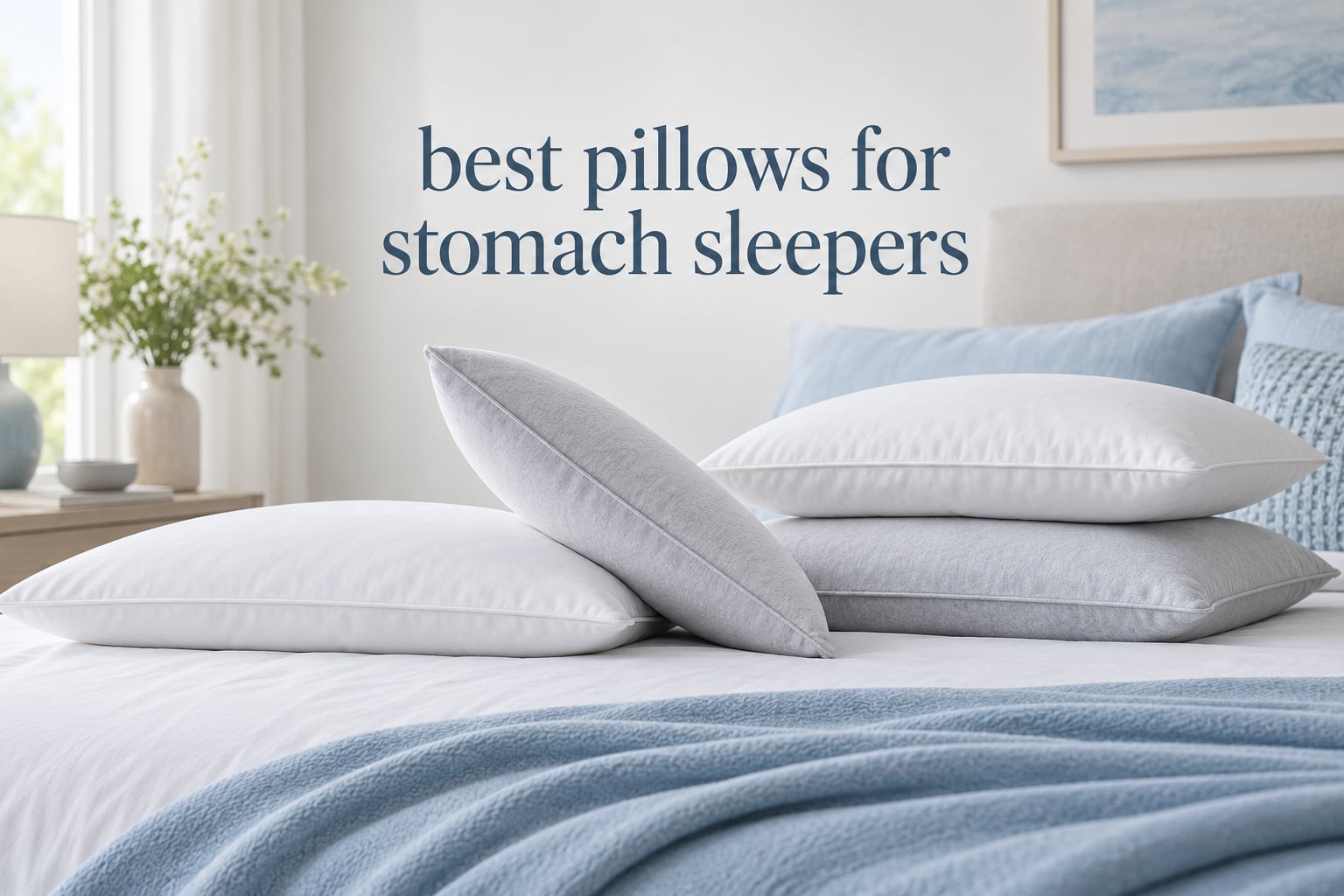 best pillows for stomach sleepers