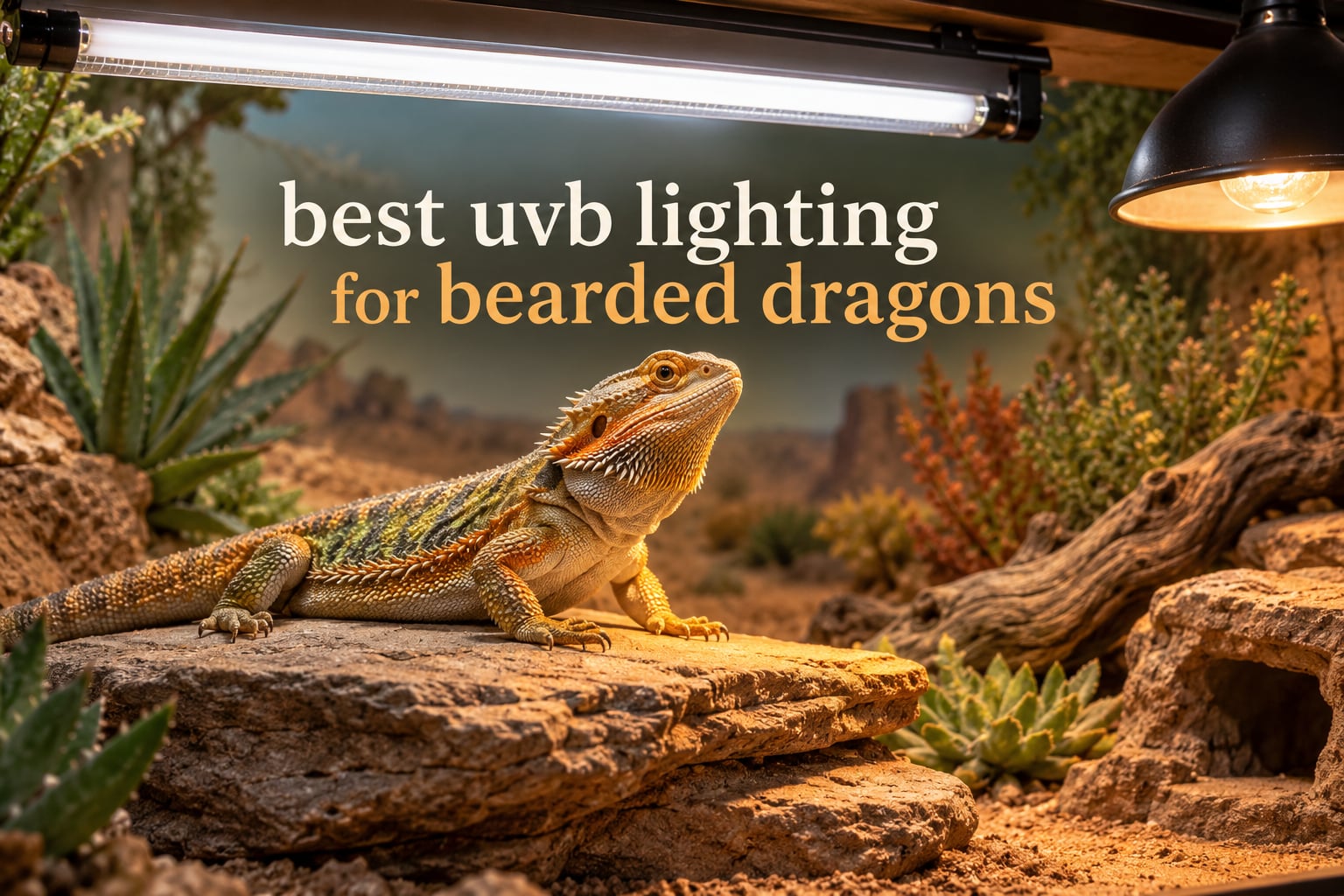 best uvb lighting for bearded dragons