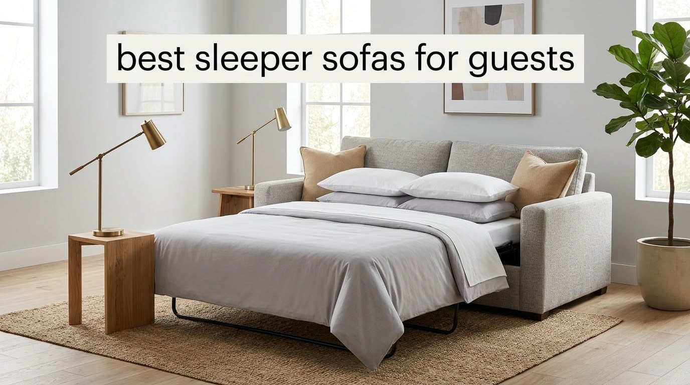 best sleeper sofas for guests