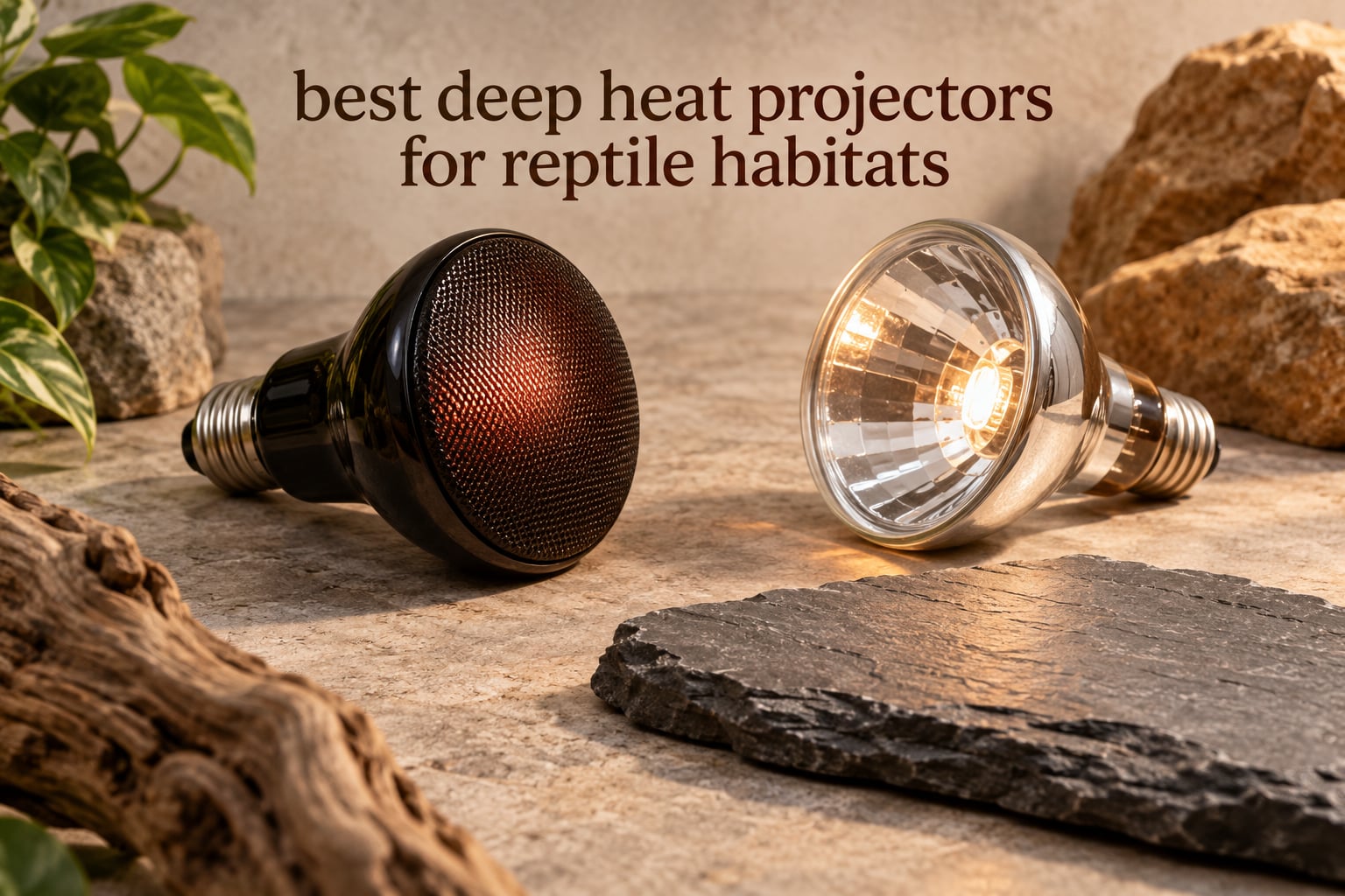 best deep heat projectors for reptile habitats